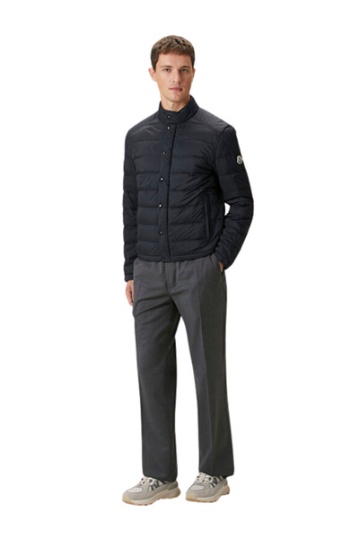 Moncler Selves Dark Blue Puffer Men's Jacket 102228673_500