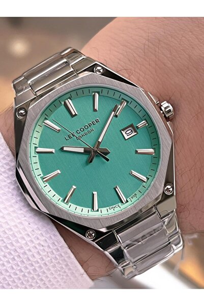 Lee Cooper Italian Design Bracelet Gift 2 Years Warranty 5 Atm Men's Wristwatch Elc.08252.300