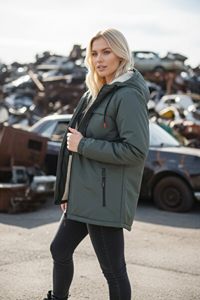 ABİLLİTA Дамско водоустойчиво и ветроустойчиво яке