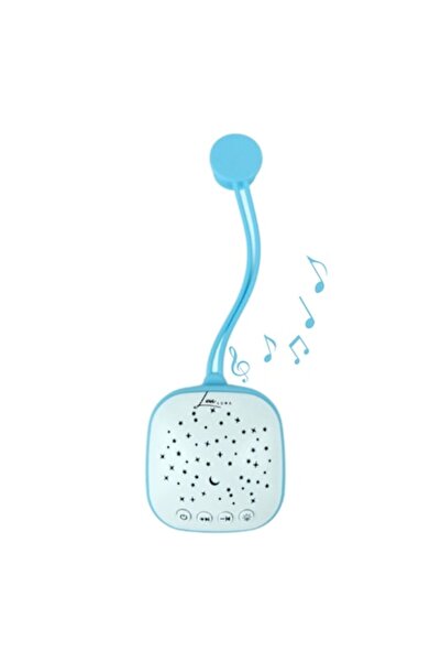 Louluna Dispozitiv portabil cu zgomot alb — 10 melodii, lumină de noapte (6 c...