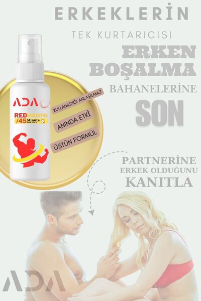 Ada Marketing 60 ml Time Support süre destekleyici sprey – hızlı emilen, uzun deneyim