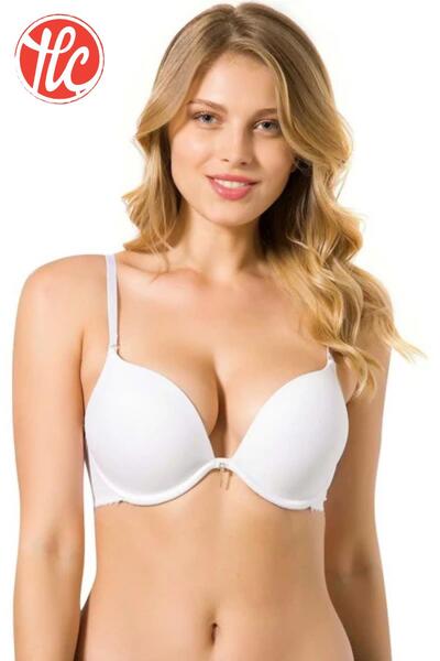 Le Jardin Women's Underwire Supported Magic Growth Showing 2 Sizes Larger Bra