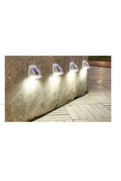 Flippy Solar LED Wall Sconce 8.5 x 9 cm, 2V, ABS, 600mAh, 8 LEDs, Cool White