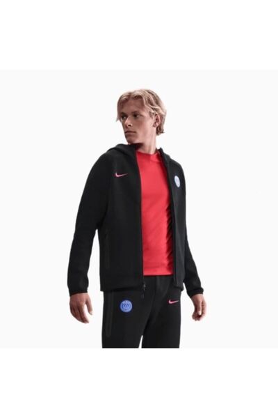 Nike Bluza cu fermoar PSG M NK TCH FLC FZ WR HDY 3R