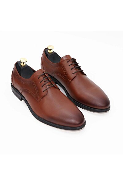 Demalis Pantofi eleganți bărbați din piele naturală 364 maro