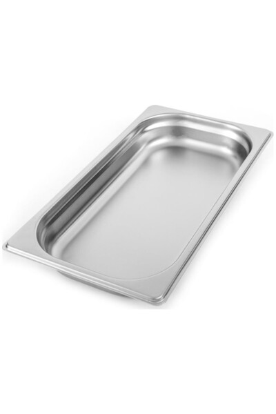 Kayalar Gastronom Küvet Paslanmaz Çelik GN 1/3*40 mm ( 32,5 * 17,6 cm ) Derin...