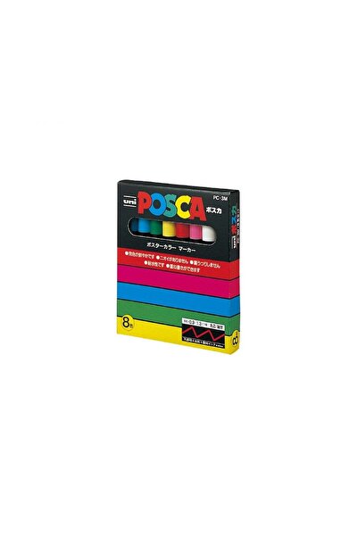 POSCA Paint Marker 8 PC-3 M Basic Set