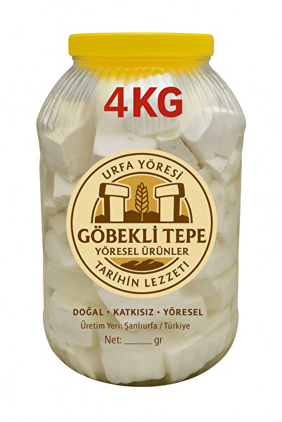 GÖBEKLİTEPE Urfa Yöresi Koyun Salamura Peynir 4 KG – Doğal Katkısız Tam Yağlı Yöresel Peynir