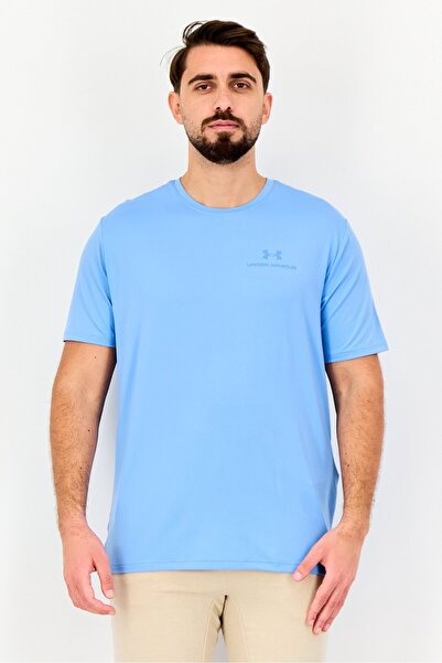 Under Armour Men Loose Fit Short Sleeve Training T-Shirt, Blue
