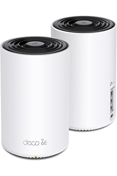 TP-LINK نظام شبكة واي فاي 6E ثلاثي النطاق من Deco AXE5400 (Deco XE75) - عبوتان
