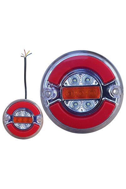 OEM Arka Stop Yuvarlak Ledli Universal Sinyal - Park - Fren - Geri 2 Adet