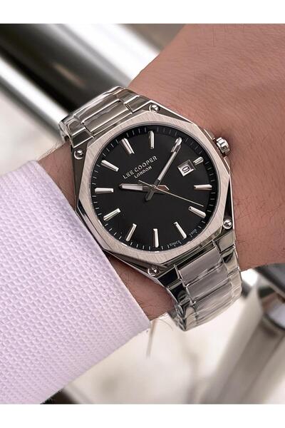 Lee Cooper Italian Design Bracelet Gift 2 Years Warranty 5 Atm Men's Wristwatch Elc.08252.350