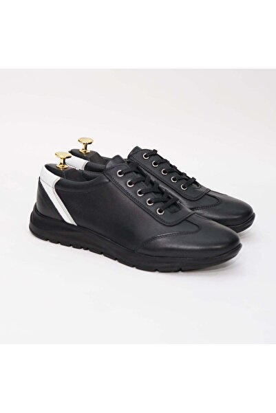 Demalis Pantofi sport bărbați piele naturală 430 negru