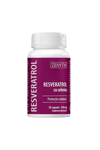Zenyth Pharmaceuticals Συμπλήρωμα διατροφής ρεσβερατρόλης με σελήνιο, Zenyth,...