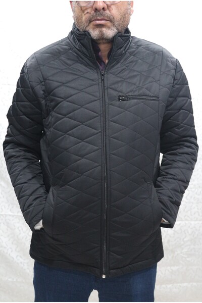 Bilgiçler Men's black hooded jacket