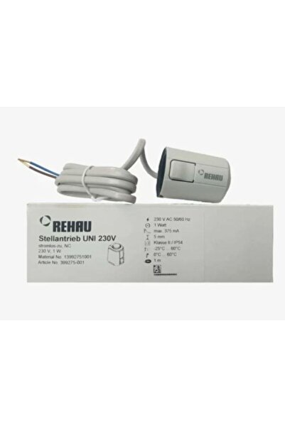 Rehau UNI Aktüatör - Termostatik Vana 230 V
