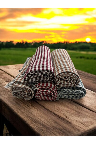 irem içgiyim قماش مائدة متعدد الأغراض من ميدي هوم وغطاء للنزهات بنمط مربعات منقوشة