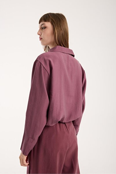 Store Silky Softness Modal Fabric Relaxed Fit Long Shirt