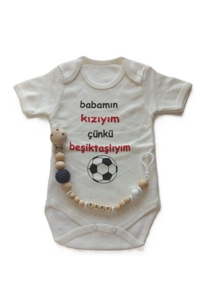 Style Baby Amazing Yenidoğan Kız Bebek, Siyah Beyaz Babamın Kızıyım Taraftar ...