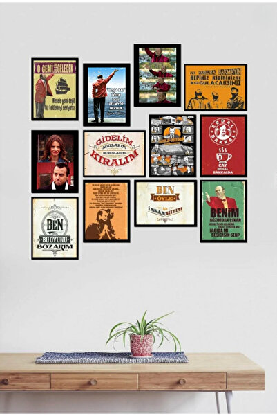 TABLOX Leyla și Mecnun 12 Piese Pictură MDF