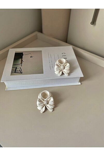 EYO 2’li Pinterest fiyonk kurdele mumluk şamdanlık