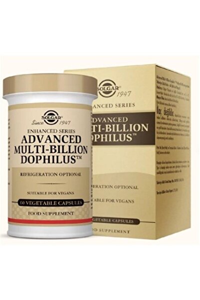 Solgar Advanced Multi-Billion Dophilus 60 Kapsül