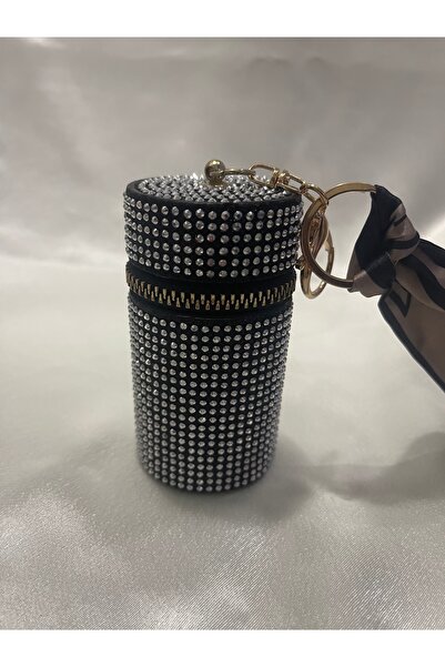 By Ayşegül حقيبة تشارم من الحجر الرمادي