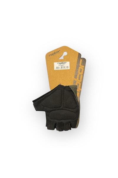 RAPTOR Gloves Short Finger Cycling Gloves Mtb Half Finger L(Large) Size Gray