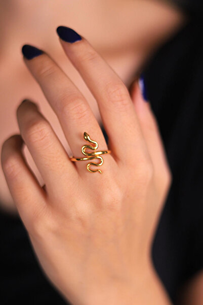 GÜLENLER ALTIN 22 Ayar Altın Yılanlı Yüzük