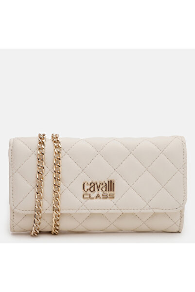 Cavalli Class Geantă crossbody ivory pentru femei CCHB01252400