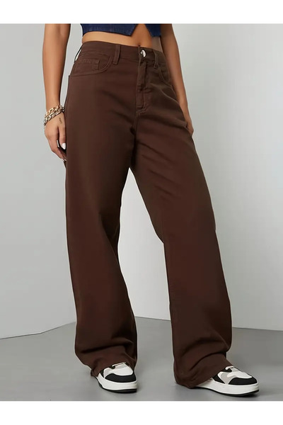 beeke Women's Jeans High Waist Wide Leg Loose Relaxed Fit Wide Leg Jean Denim Jeans Pantalon