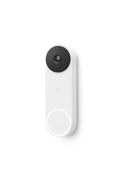 Google Nest Doorbell Wired 2nd Gen - Snow GA02767-US