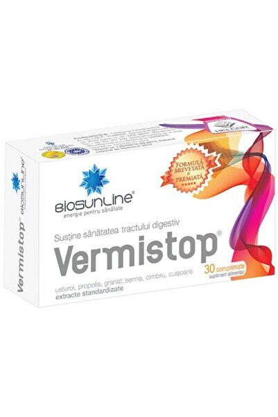 BioSunLine Supliment alimentar Vermistop, BioSunLine, 30 comprimate