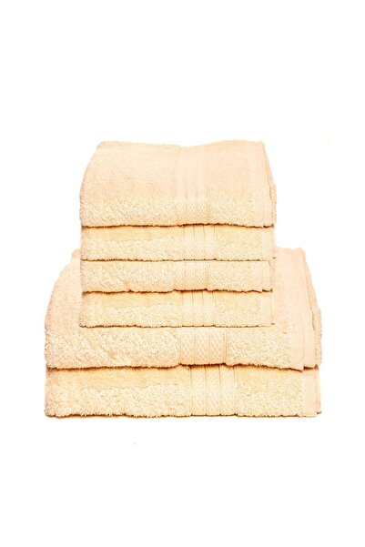 Royal Set of 6 Luxury Towels Quality I 100% Combed Cotton 650 g/sqm