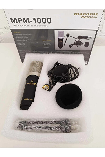 Marantz ميكروفون مكثف ذو غشاء MPM-1000 فضي/أسود