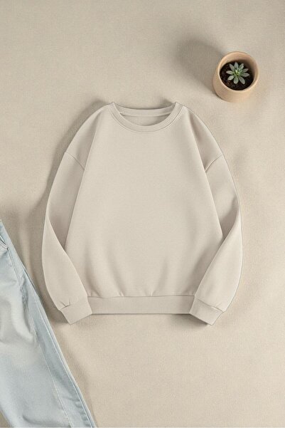 uyguntarz Φούτερ Unisex Enjoy Personel Time Design με τύπωμα με λαιμόκοψη