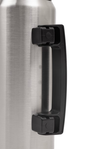 Le Paon 1 Lt. Stainless Steel Thermos with Folding Handle Leakproof Keeps Hot for 24 Hours and Cold for 48 Hours Bpa Free