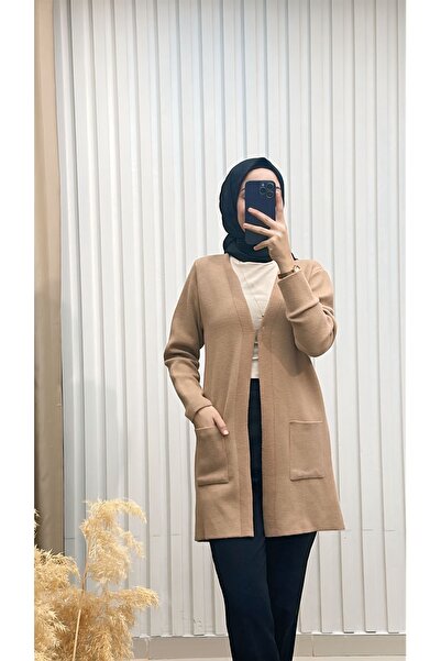 MERVE TESETTÜR سترة تريكو بجيوب