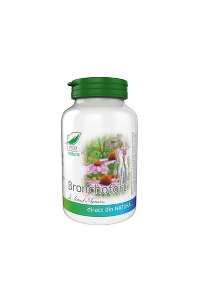 Pro Natura Bronchofort Food Supplement, Pro Natura, 60 Capsules