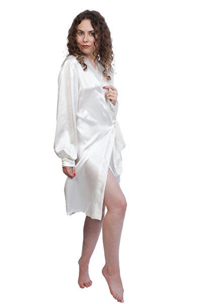 Katerinna Women's bathrobe made of 100% natural mulberry silk - 19 momme 6A
