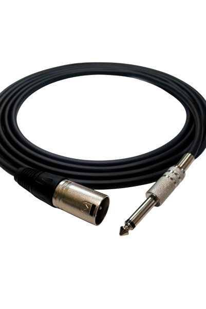 RHN R-SJXLRE3 6,3 mm Mono/XLR Erkek 3 Metre Enstrüman Kablosu