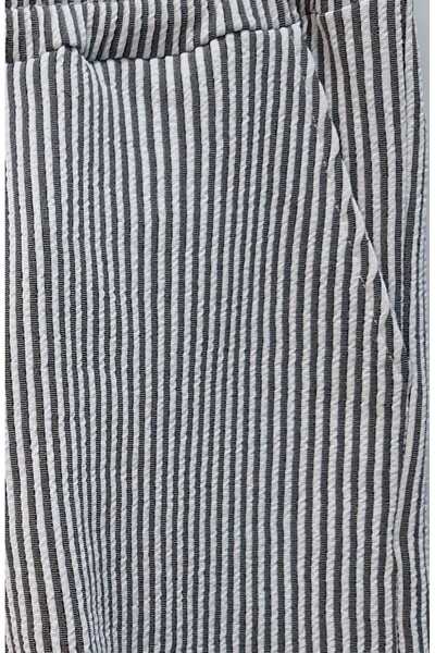 bumerangspor Women's Striped Home Shorts Gray