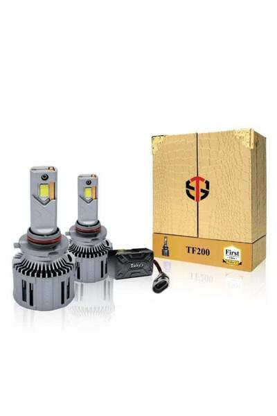 TOBYS TF200 قطعتين من مصابيح LED للسيارات 200 واط/القطعة 20000 لومن/القطعة 65...