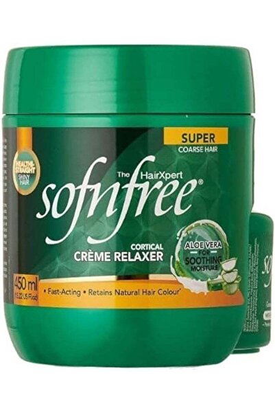 SOFN'FREE كريم فرد الشعر لشعر ناعم كالحرير - 450 مل