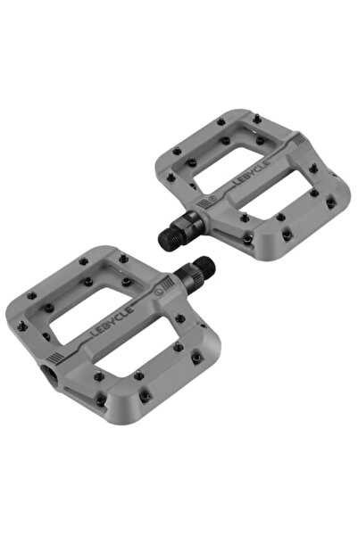 Asroya Rulmanlı, Kaymaz, Geniş Bisiklet Platform Pedalı 8 Çivili Plastik Peda...