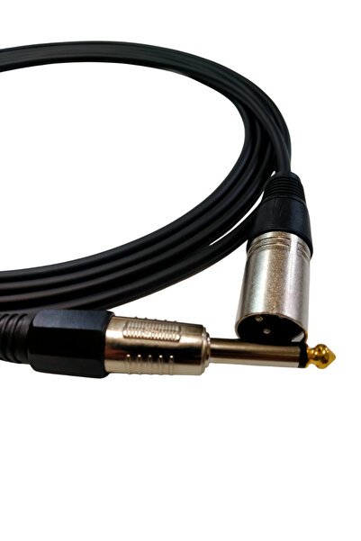 clam CL-CJXLRE 6,3 mm Mono / XLR Erkek 10 Metre Enstrüman Kablosu