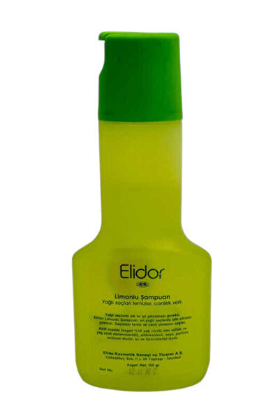 Gökçe Koleksiyon Elidor 1990s Limonlu Şampuan *Yağlı Saçlar İçin* AOB4646