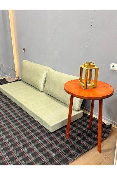 MİNDERİA DEİSİNG Soft Bej Yer Divan Köşe Oturum Minderi