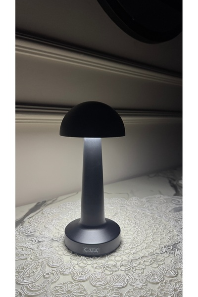 Cata CT 8428 LİZBON SİYAH ŞARJLI MASA LAMBASI