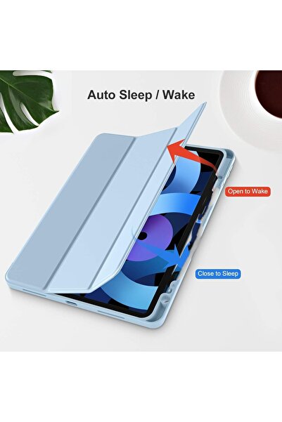 007 iPad Air 11" Case (6th gen M2 2024 / 5th & 4th 10.9" 2022/2020) — Auto Sleep/Wake, Tri-fold Stand,